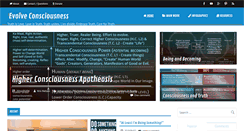 Desktop Screenshot of evolveconsciousness.org